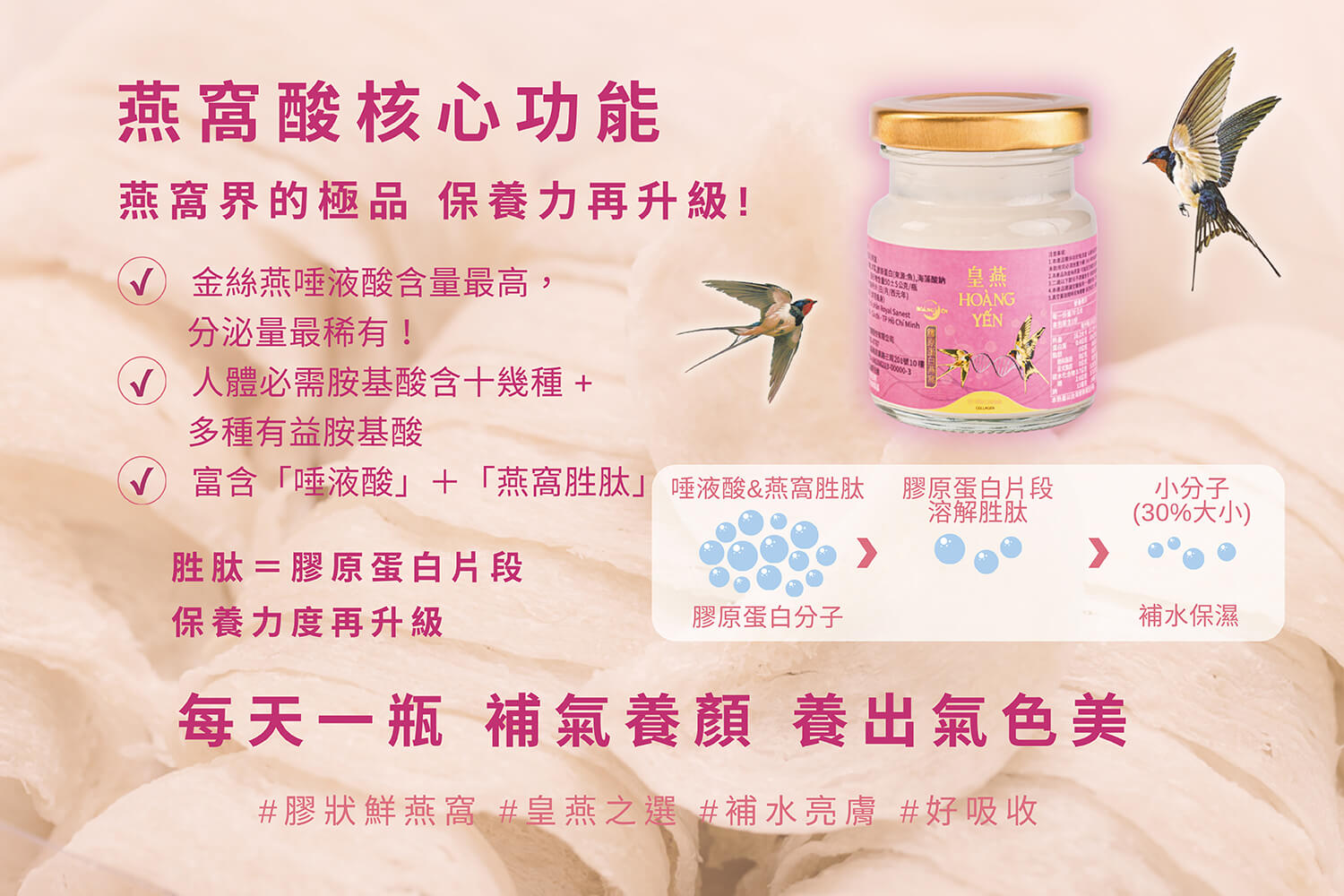 膠原蛋白燕窩禮盒(6入/盒) 6